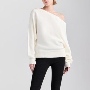 Helmut Lang Ruched Dolman Sweater XS NWT